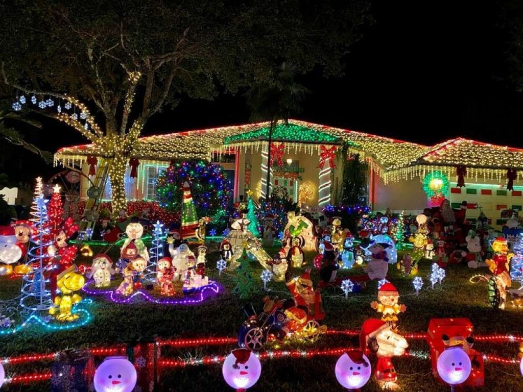 10 lugares para curtir as luzes de Natal no sul da Flórida
