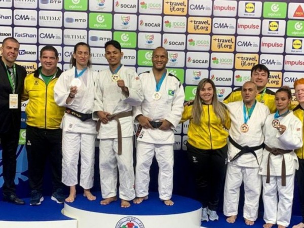 El judo paralímpico debuta en el Gran Premio de Almada con cinco podios