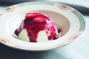 Panna Cotta com calda 036
