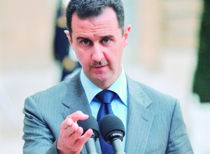 Syrian President in Paris