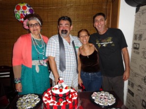 foto 04 Bia, Murilo (aniversariante), Zaninha e Dudu