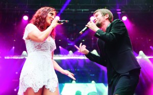 Ivete Sangalo e Saulo Fernandes