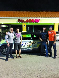 Derek, Karol, Adriano e DJ Vlad