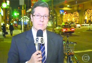 Reporter da Globo Marcio Gomes