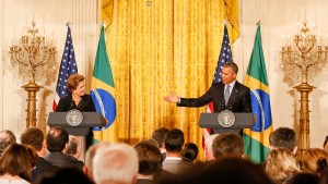 Washington - EUA, 30/06/2015. Presidenta Dilma Rousseff durante Declaração à imprensa com o presidente dos Estados Unidos da América, Barack Obama. Foto: Roberto Stuckert Filho/PR