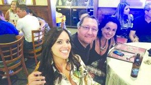 ANDREA PINTO COM DANIEL TORRES E FATINHA CARVALHO
