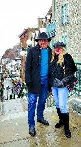 Debora Lousa e o marido Roger