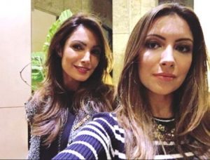 Patricia Poeta e irma