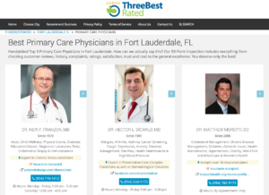 Dr. Franzon entre os “Top 3” de Fort Lauderdale