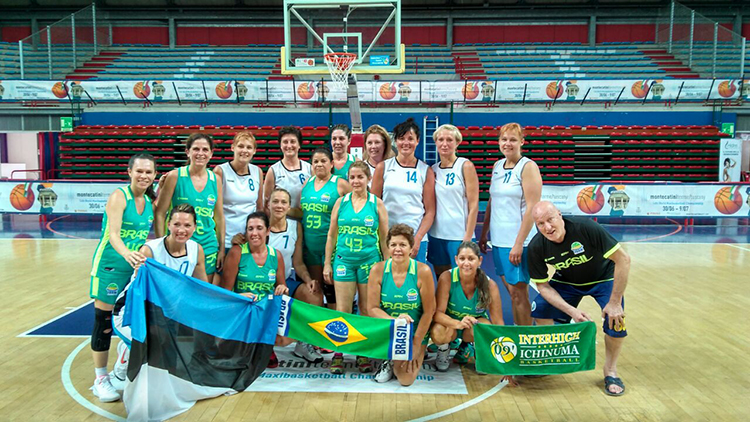 Campeonato Mundial Master de Basquete na Itália