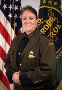 Primeira chefe feminina Border Patrol mulheres