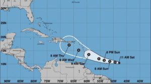 Depressão tropical pode se tornar furacão na próxima semana, dizem meteorologistas